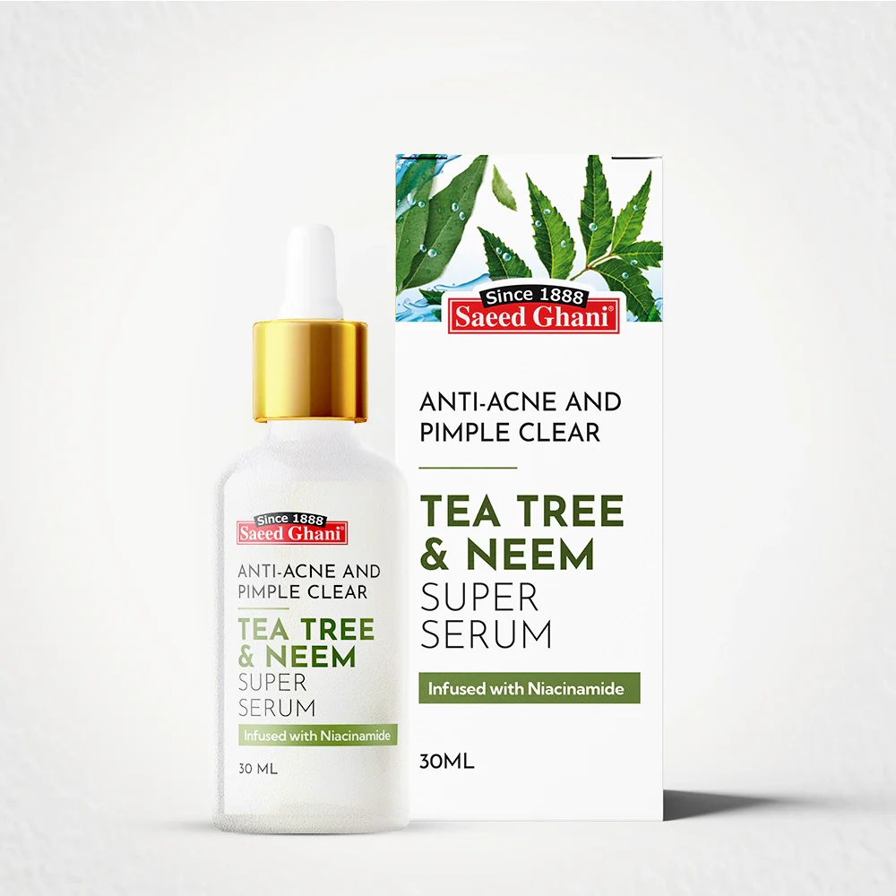 Saeed Ghani Tea Tree & Neem Anti-Acne and Pimple Clear Super Serum