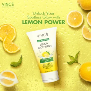 vince lemon face wash