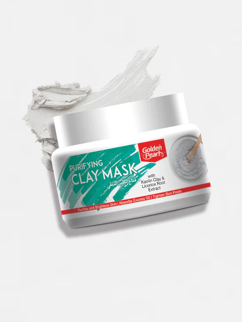 Golden Pearl Purifying Organic Clay Mask 250ml