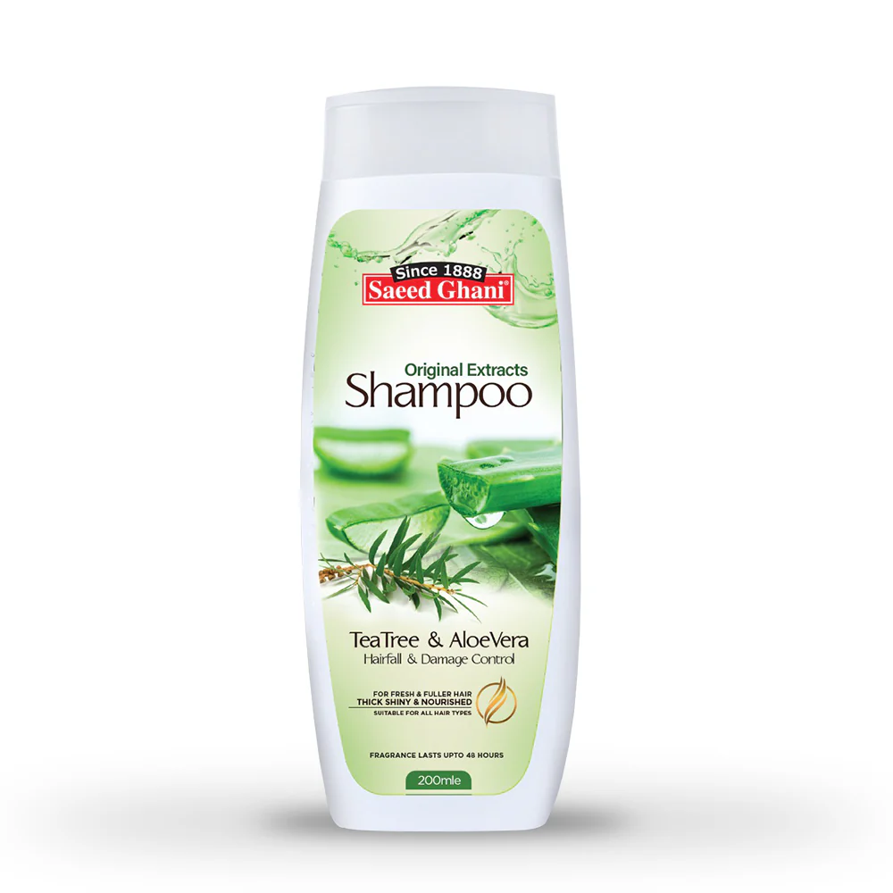 Saeed Ghani Tea Tree & Aloe Vera Shampoo 200ml