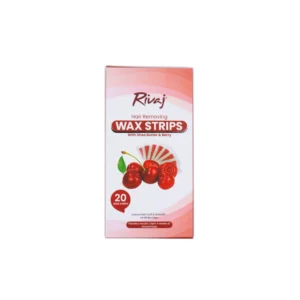 rivaj Shea Butter & Berry Hair Removing Wax Strips