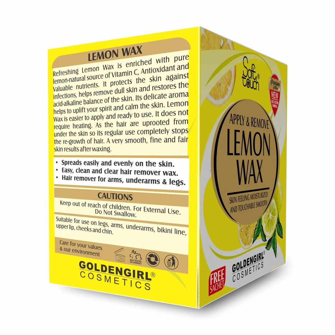 Soft Touch Lemon Wax Eco Pack 125g - Image 4