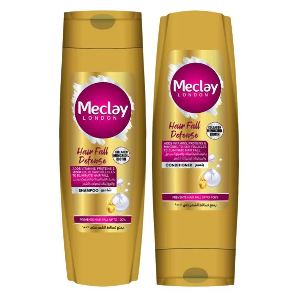 Meclay London Anti Hairfall Shampoo (185ml) + Conditioner (185ml)