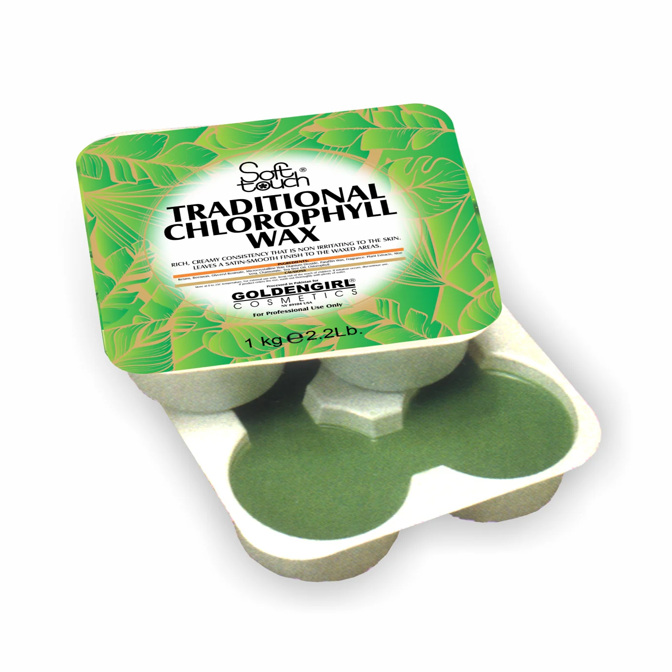Soft Touch Traditional Chlorophyll Wax 1Kg - Image 2