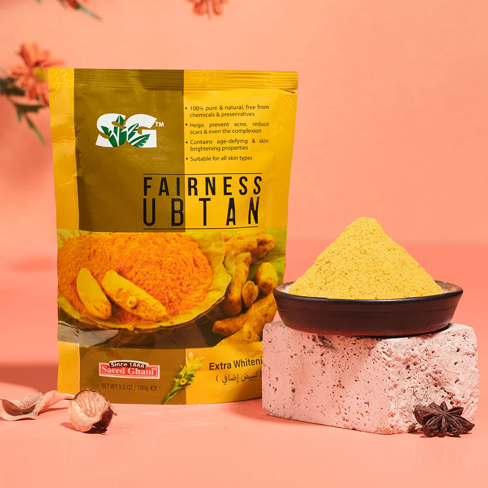 Saeed Ghani Glowing Ubtan Powder 100g - Image 2