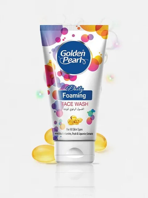 Golden Pearl Foaming Facewash